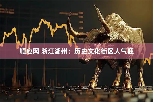 顺应网 浙江湖州：历史文化街区人气旺