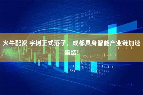 火牛配资 宇树正式落子，成都具身智能产业链加速集结!